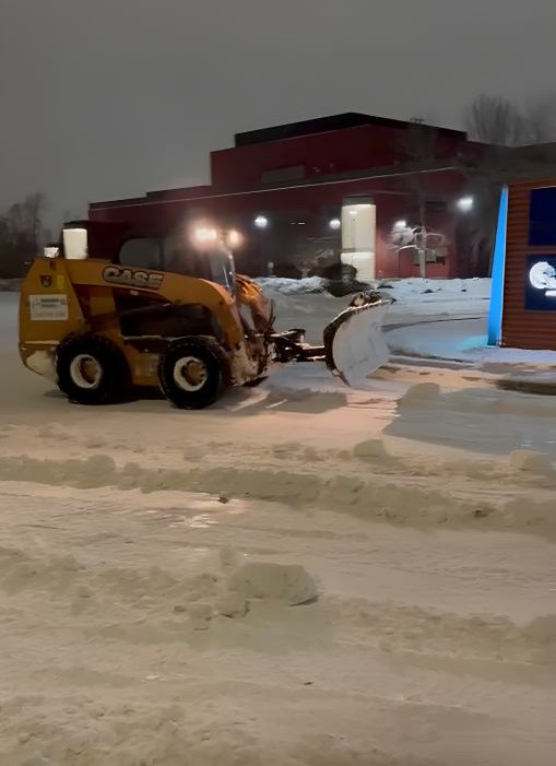 parking lot snow removal