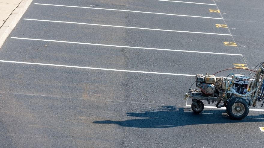 Parking Lot Line Painting