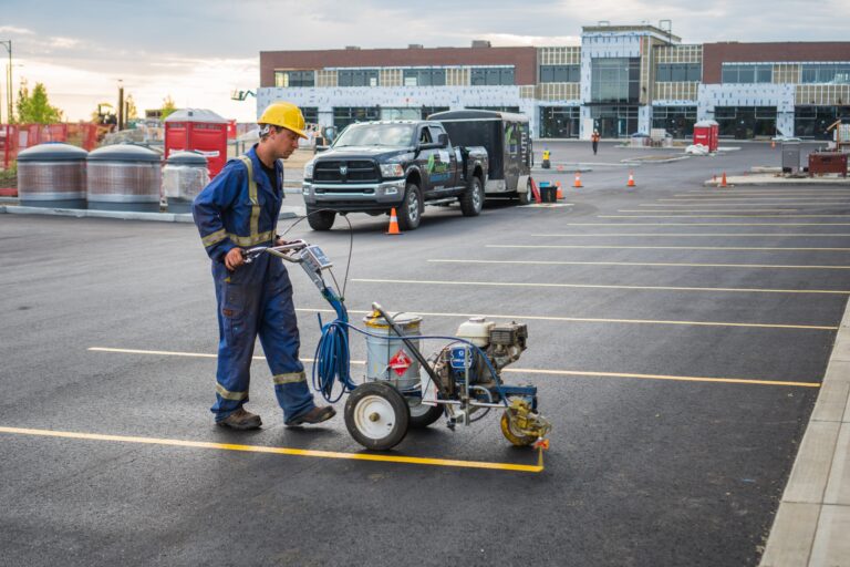 Parking Lot Line Painting