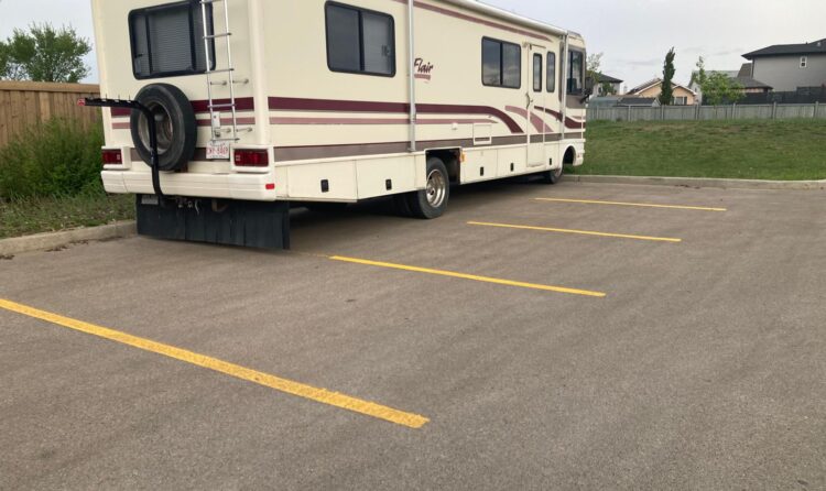 commercial line painting